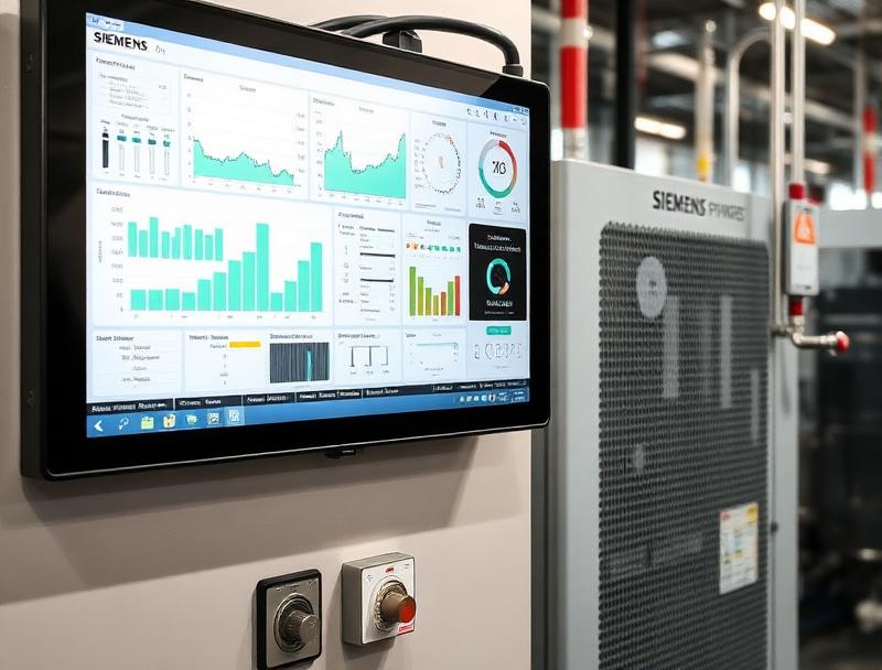 Factory HMI Touchscreen Interface